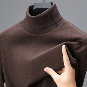 T-shirt formel à manches longues 2026, col montant, en polaire double face, sous-couche thermique épaisse pour homme, 240 grammes, brodé, chaud, <span class=keywords><strong>de</strong></span> style allemand - Product Image 5