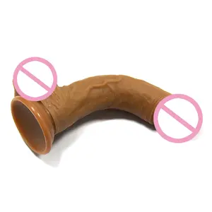 Dildo feminino enorme para casal, brinquedo sexual para masturbação, com ventosa, tira dobrável, sem alças, pênis