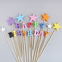 Décorations et étiquettes pour gâteaux d'anniversaire, fournitures de pâtisserie pour fêtes d'enfants, décorations de gâteaux en gros, décorations de gâteaux féeriques