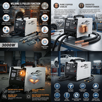Podofo 220V Soudeuse par points et débossureuse 6 modes pour la réparation de carrosserie automobile