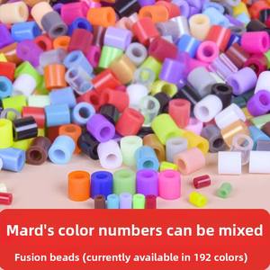 Perles plates à assembler certifiées 3C, pack complémentaire, 265 couleurs, perles fusion, 1000 pièces en sachet, perles Perler 2,6 mm, perles Hama, DIY - Product Image 2