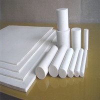 Tige en PTFE vierge de qualité supérieure, échantillon gratuit, plastique technique, couleur blanche, fournie par le fabricant