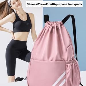 Mochila Deportiva de Moda, Ligera, Impermeable, Promocional, con Cordón, de Poliéster, con Logotipo Personalizado, 20-38L, para Cumpleaños, Playa - Product Image 4