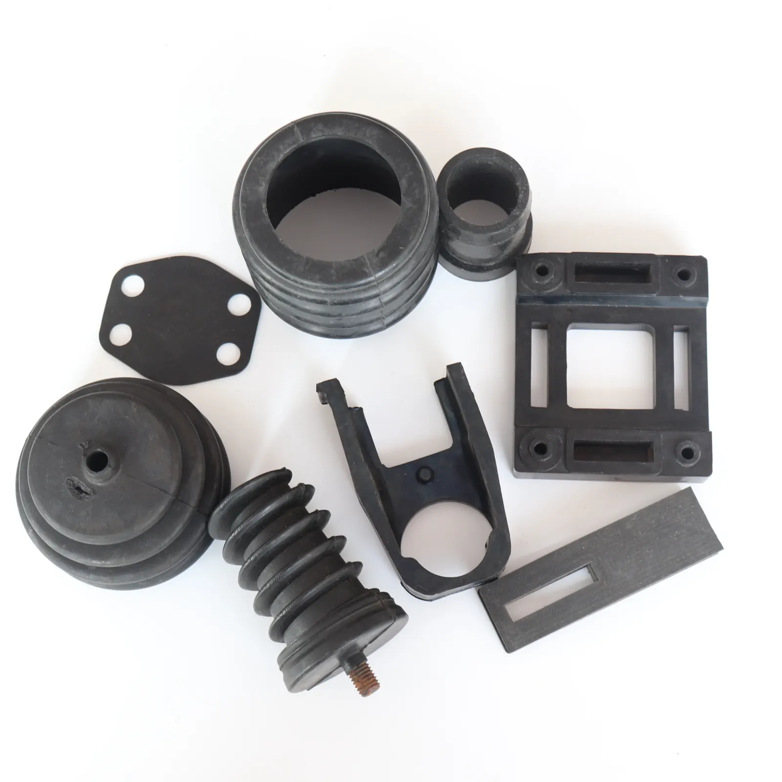 Rubber Products Special-shaped Parts Silicone product seal ring Shock-absorbing cushion rubber profile