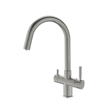 Mélangeur d'eau en nickel brossé 5 voies avec système RO refroidisseur d'eau gazeuse 3/4/5 voies filtre robinet de cuisine