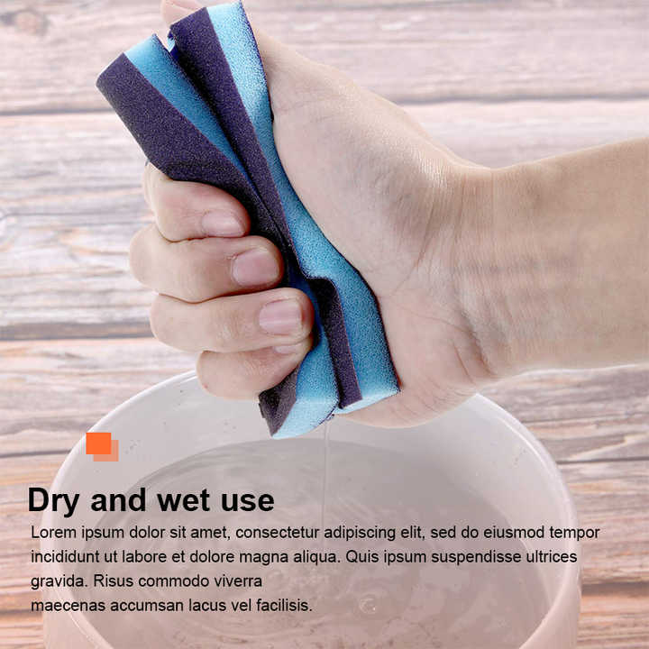 75mm X 100mm Wet And Dry Foam Sponge Sanding Block Pads Sandpaper 300-2000 Grit | UK