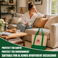 Sac fourre-tout en toile de coton brodé personnalisé XingHe, sac de courses réutilisable pour événement promotionnel ou cadeau publicitaire