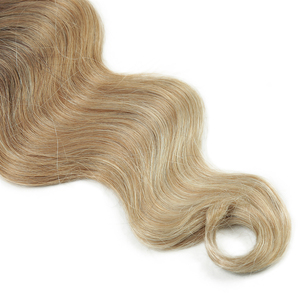 Hot Sell Anna Body Wave Braiding Hair for Boho Braids Synthetic Ombre Brown <strong>Blonde</strong> Body Wave Bulk Hair <strong>Extensions</strong> - Product Image 5