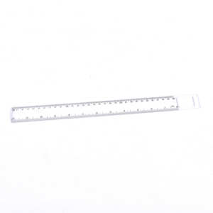 Customized Clear Acrylic Straight Angle Multifunctional Geometric Ruler 30 Cm Plastic