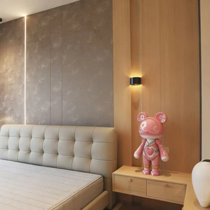 Panneaux muraux <span class=keywords><strong>de</strong></span> chevet <span class=keywords><strong>de</strong></span> chambre à coucher en placage <span class=keywords><strong>de</strong></span> bois <span class=keywords><strong>de</strong></span> luxe personnalisés <span class=keywords><strong>pour</strong></span> <span class=keywords><strong>tête</strong></span> <span class=keywords><strong>de</strong></span> <span class=keywords><strong>lit</strong></span>, résistants à l'humidité, <span class=keywords><strong>pour</strong></span> la <span class=keywords><strong>décoration</strong></span> <span class=keywords><strong>de</strong></span> salle <span class=keywords><strong>de</strong></span> bain et <span class=keywords><strong>de</strong></span> cuisine - Product Image 1