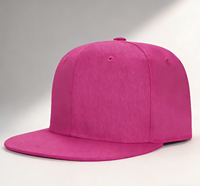 Gorra de Algodón con Visera Plana, Bordado a Mano con Logotipo Personalizado, Estilo Hip Hop, Deportiva, DIY, Protección Solar, Versátil