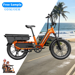 YEESTEP Vélo Électrique Urbain 20 Pouces 48V 350W pour Livraison, Moto Électrique 250W, Design Prêt à l'emploi Hovcart, Structure Longue Queue avec Roue Arrière - Product Image 1