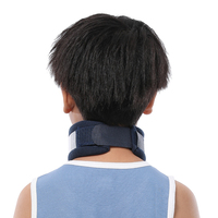 Attelle de cou en éponge réglable pour enfants Correcteur d'inclinaison vers l'avant pour soulager la douleur au cou Fatigue Type de correcteur de traction