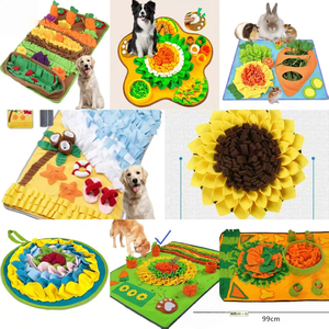 <strong>Snuffle</strong> <strong>Mat</strong> Interactive Dog Toy for Small Large Dogs, Slow Feeder Foraging <strong>Mat</strong>, Anti-Anxiety Boredom Training <strong>Mat</strong> for Cats Pets - Product Image 1