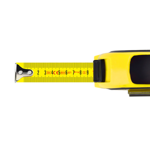 Mètre Ruban Rétractable SMMT 5 Mètres à Lame en Acier ABS Haute Visibilité avec Retour Automatique et Verrouillage par Bouton Poussoir pour Décoration Intérieure - Product Image 2