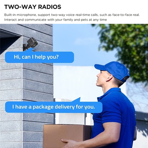 AS03 Kamera cctv perekam video jaringan pengawasan keamanan rumah, kamera pengasuh kecil nirkabel 1080p wifi - Product Image 6