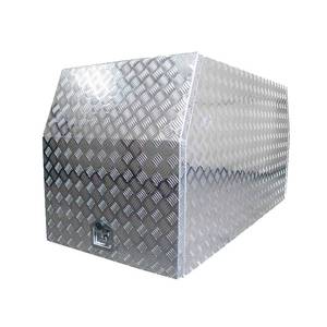 Cage pour chien en aluminium robuste avec tiroir de rangement, cage de transport pour chien pour pick-up verrouillable, taille/couleur personnalisées disponibles - Product Image 2