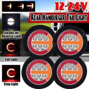 ไฟท้ายรถบรรทุก LED แบบใหม่ 1/2/4 ดวง 12V 24V ไฟท้าย ไฟเลี้ยว สำหรับรถบ้าน รถคาราวาน รถบรรทุก รถตู้ ไฟเบรก - Product Image 2