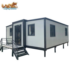 Conteneur pliable extensible mobile de 20 pieds, petites maisons modulaires portables de 20 pieds, camps de maisons - Product Image 4