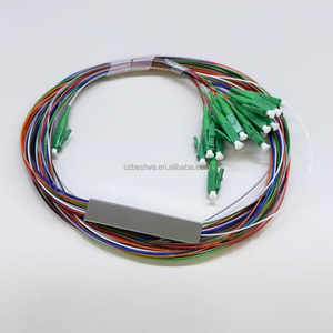 Divisor Óptico PLC SC APC 1X8 FTTH, Acoplador Óptico FBT Monomodo - Product Image 1