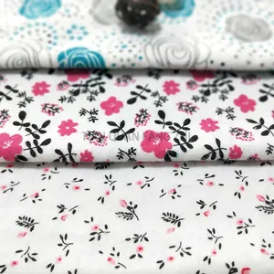 Benutzer definierte Super Soft 100% Baumwolle Doppelseitige Flanell Fleece Stoff für Decke Baby Pyjamas Futter Bettwäsche Home Textile