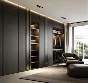 Portable Clothes Wardrobe Foldable Fabric Cover With Metal Frame Multiple Shelves and Hanging Rods for Temporary <b>Storage</b> - Product Image 1