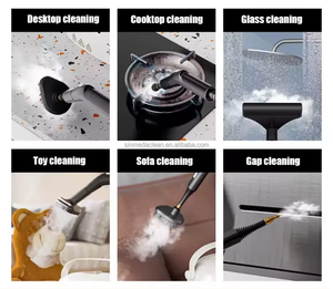 Nettoyeur vapeur haute pression commercial portatif pour l'élimination des taches d'huile de cuisine, idéal pour nettoyer la salle de bain, la cuisine et la voiture - Product Image 6