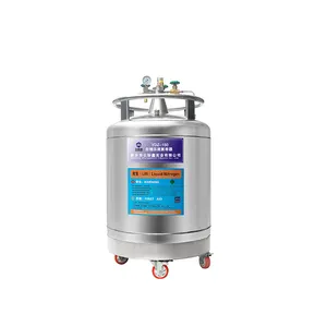 Azote gaz dewar Bulk Acier inoxydable Réservoir de stockage de sperme haute capacité