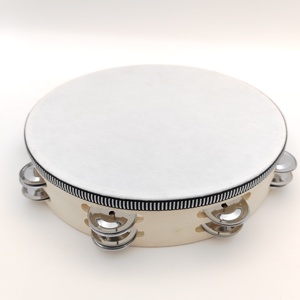 Tamborín de Madera Educativo Personalizado al por Mayor de 4 Pulgadas para Niños con 5 Escalas, Juguete <span class=keywords><strong>Musical</strong></span> para Bodas - Product Image 1