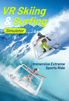 Renixsim parc d'attractions intérieur jeux Machine fantastique Vr jeu simulateur de ski