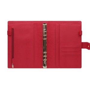 Agenda Esecutiva in Pelle PU di Alta Qualità con Rilegatura a Fogli Mobili, Taccuino A5 Personalizzabile con Ampia Tasca Superiore - Product Image 3