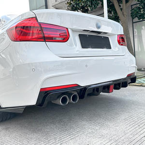 Difusor de labio de parachoques trasero de Material plástico negro brillante F30 con luz para <span class=keywords><strong>BMW</strong></span> Serie 3 F30 MT 2013-2019 accesorios de coche - Product Image 6