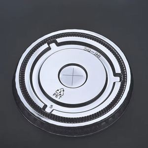 Tapa de Plástico PET Ecológica, Resistente, de Alta Transparencia, a Prueba de Fugas, de Grado Alimenticio, con Cúpula para Beber, para Vasos de Hielo, para Llevar, para Té con Leche, Café - Product Image 2