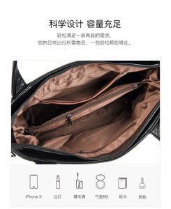 New Women's <b>Soft</b> Pu <b>Leather</b> <b>Purses</b> and Handbags Ladies Shoulder Tote Bag PU <b>Leather</b> Hand Bag Designer <b>Purses</b> Women's Handbags - Product Image 2