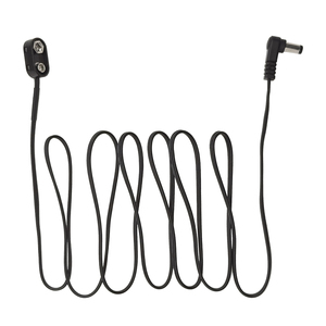 Кабель питания для гитарных педалей, с разъемом для батареи 9В на угловой штекер DC - Product Image 4