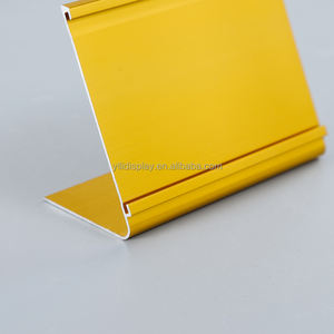 حامل عرض معدني صغير من الألومنيوم لقائمة علامات الطاولة وعرض البطاقة - Product Image 5