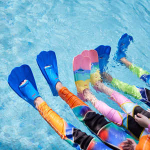<span class=keywords><strong>Aletas</strong></span> <span class=keywords><strong>de</strong></span> Natación <span class=keywords><strong>de</strong></span> Silicona Personalizadas con Logotipo, Cómodas, <span class=keywords><strong>de</strong></span> Goma Arena, Par <span class=keywords><strong>de</strong></span> <span class=keywords><strong>Aletas</strong></span> <span class=keywords><strong>de</strong></span> Natación Cortas <span class=keywords><strong>de</strong></span> Silicona para Niños - Product Image 3