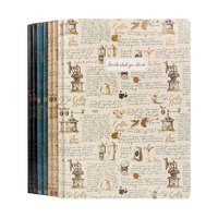 Carnet personnalisé A5/B5/A4 avec couverture en carton, pages intérieures lignées, vierges ou quadrillées, cahier d'exercices, journal, agenda, carnet d'étudiant