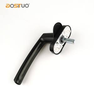 UPVC cửa sổ phần cứng xử lý bảo mật cao trục chính vào trong mở Đen espag cửa sổ xử lý - Product Image 3