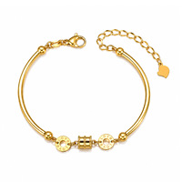 Bracelet tendance LOVE en acier inoxydable pour femme, style européen et américain, design de niche, luxe léger haut de gamme
