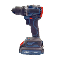 Perceuse sans fil électrique domestique 21V, double vitesse, couple réglable, multifonction, pour bricolage et usage industriel, avec fonctions de tournevis manuel