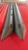 1.2mm PVC Dock Plate-forme Bateau Bateau Bouée Gonflable Flottant Eau Banane Tube