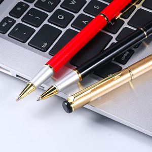 Penna a Sfera SHULI 1.0mm Promozionale di Alta Qualità Alla Moda Durevole Senza Cappuccio in Metallo Tipo Parker con Logo Personalizzato - Product Image 4