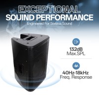 Sistema de Sonido Digital para Escenario Accuracy Pro Audio CAO15D3 de Plástico, 700W RMS, Altavoz Activo Profesional de 15 Pulgadas
