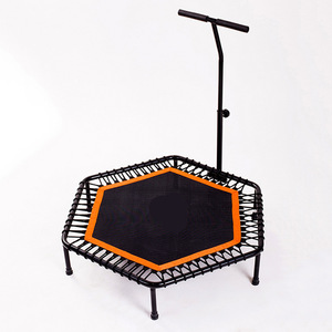 Bon trampoline de fitness à <span class=keywords><strong>force</strong></span> de charge avec un excellent matériau Mini trampoline de mise en forme du corps solide - Product Image 5