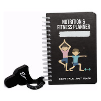 Agenda semanal para gimnasio, libro de guía de autocuidado para Fitness, planificadores y cuadernos personalizados, gran oferta