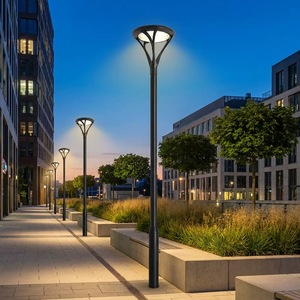 Circular Design Waterproof IP65 Outdoor Landscape <b>LED</b> Channel Courtyard <b>Light</b> Lamp <b>LED</b> Exterior Law and Garden - Product Image 4