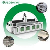 Centre d'usinage CNC ATC pour pierre, modèle 3015 3020, pour le polissage des bords de marbre et de granit, et la réalisation de trous de lavabo pour comptoirs de cuisine en quartz - Vente chaude