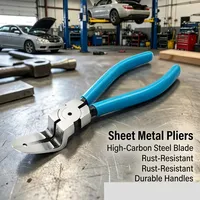 Pince diagonale multifonctionnelle pour voiture – Outil de serrage de rivets, dénudage de fils, retrait de crochets et tournevis – Pince automobile