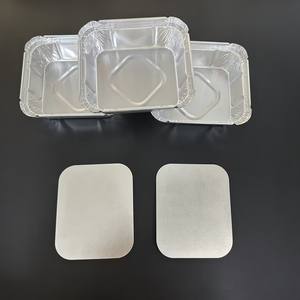 Couvercles en papier rectangulaires écologiques, biodégradables et personnalisables, de qualité alimentaire, jetables et étanches pour biscuits et salades - Product Image 2